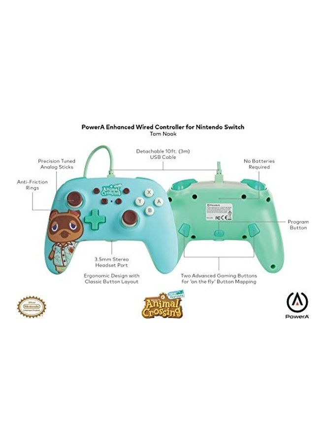 PowerA - Tom Nook Enhanced Wired Controller for Nintendo Switch - Image 1