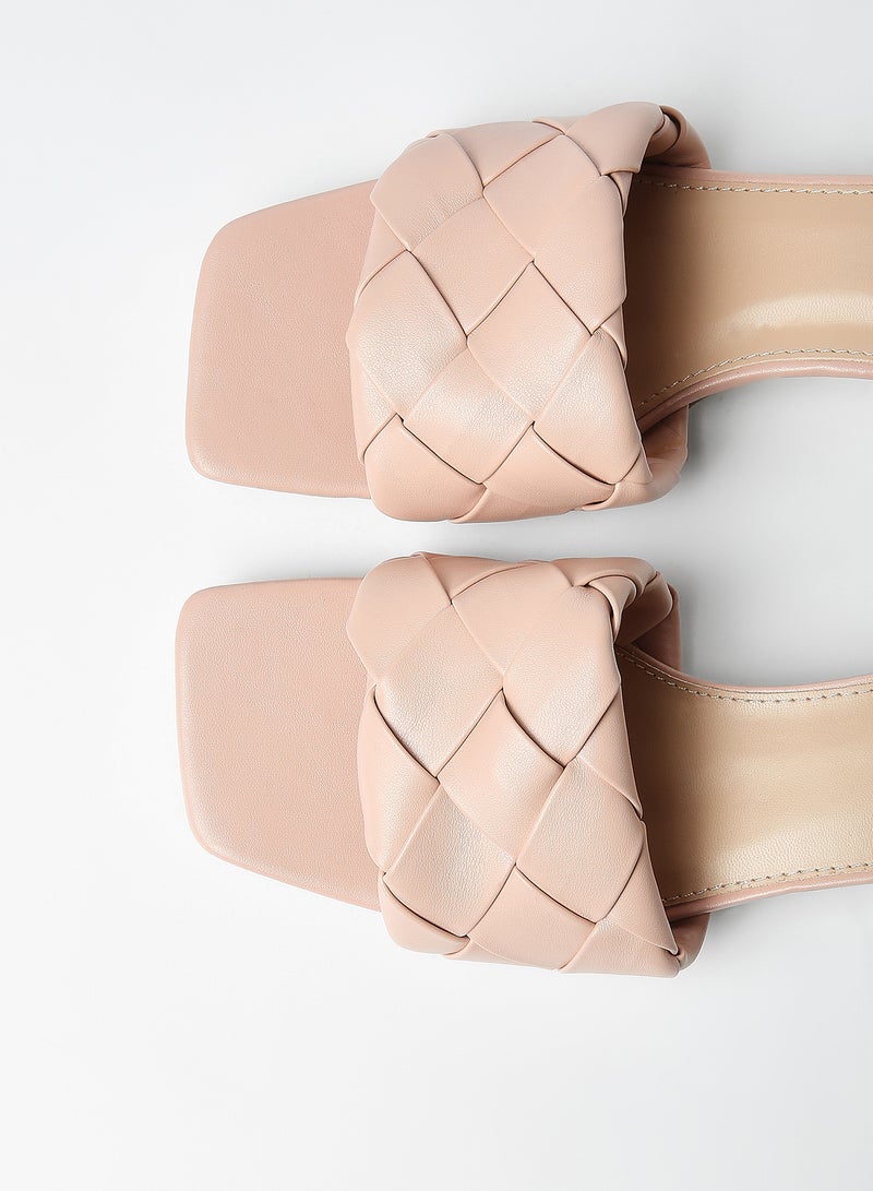 Jove - Stylish Elegant Heeled Sandals Pink - Image 1