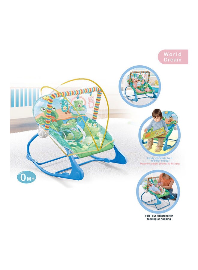 كيدل كرسي هزاز للأطفال مع شبكة للبعوض - Image 2