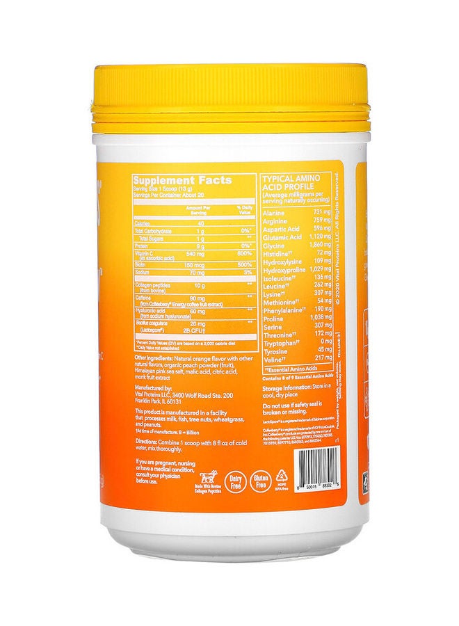Vital Proteins Morning Get Up & Glow Orange Dietary Supplement  - Image 2