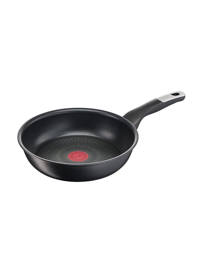 Tefal G6 Unlimited Non-Stick Frypan With Thermo-Spot Aluminium Black 24cm 