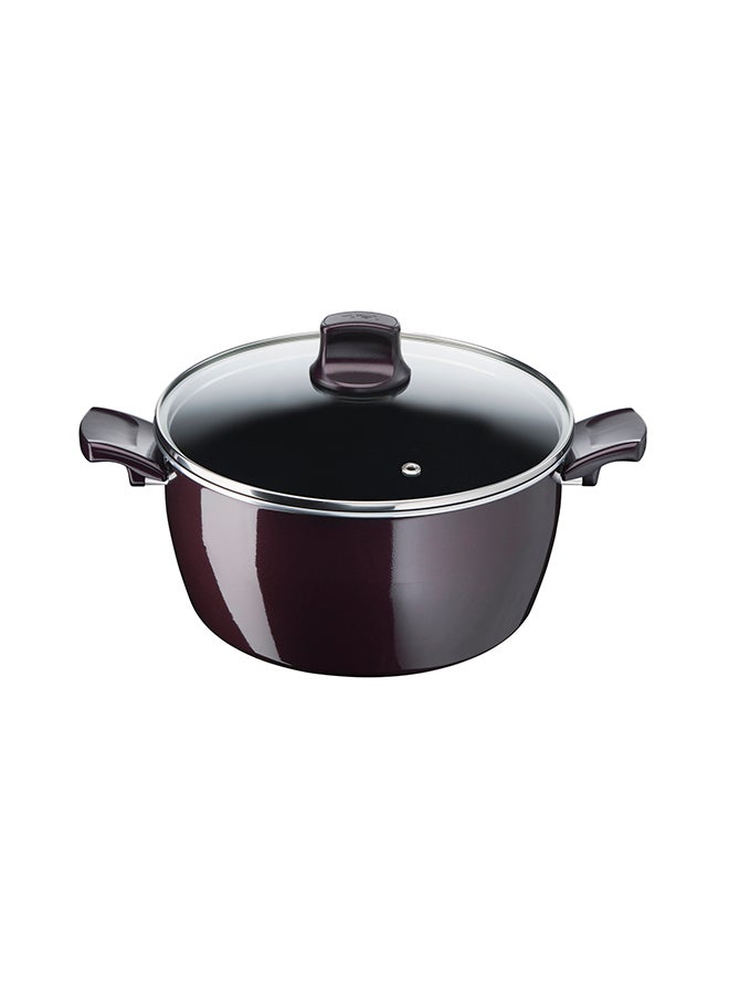 Tefal 9-Piece Aluminium Non-Stick Coating G6 Resist Intense Cookware Set Black 26cm  - Image 2