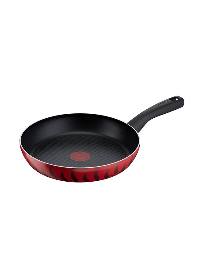 Tefal 12 Pieces Tefal G6 Tempo Flame Cooking Set Red Aluminium Red 26cm  - Image 4