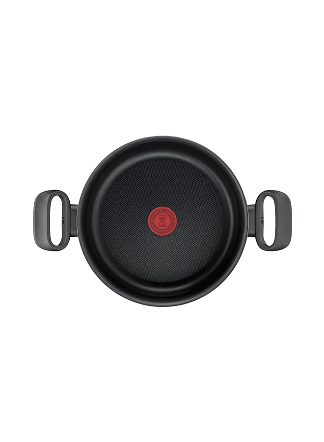 Tefal 12 Pieces Tefal G6 Tempo Flame Cooking Set Red Aluminium Red 26cm