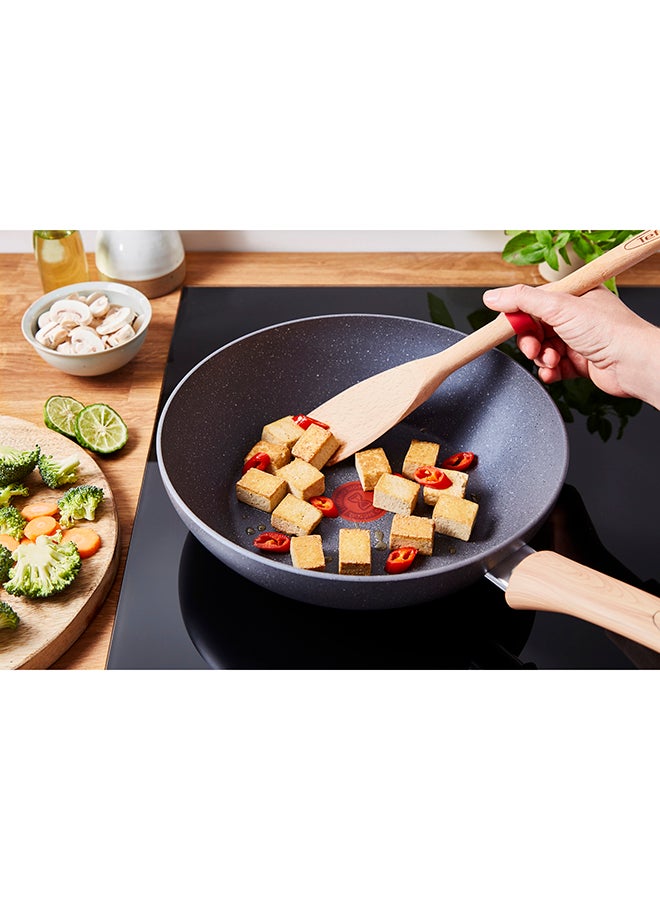 G6 Natural Force Multi Pan With Thermo-Spot And Pouring Edges Black/Beige 26cm