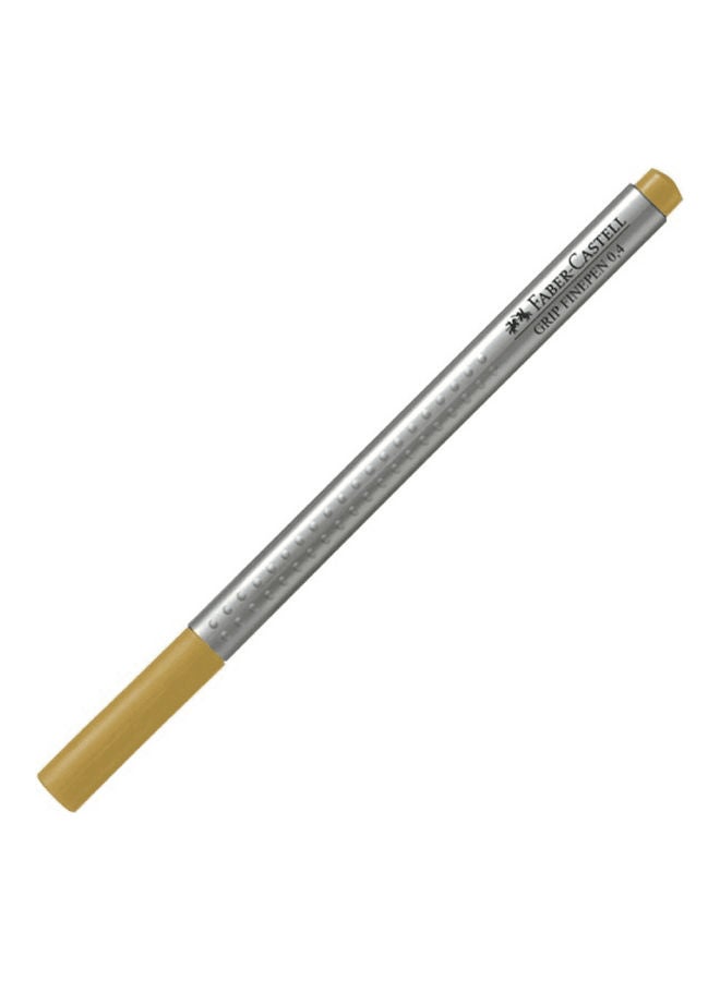 FABER-CASTELL - Fibre- Tip Pen Grip Finepen 151682 Yellow - Image 1