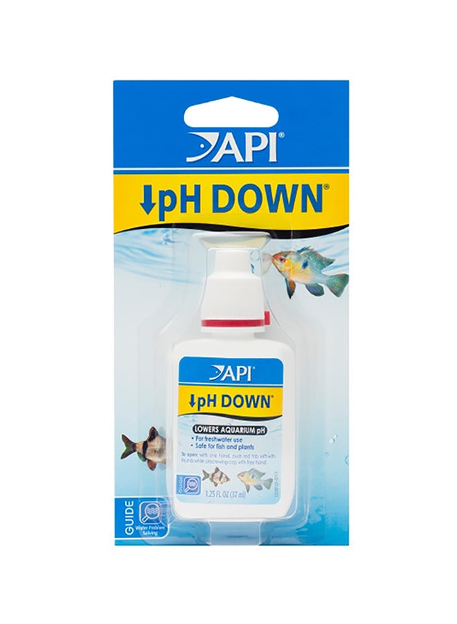 API Ph Down Lowers Aquarium Multicolour 37ml