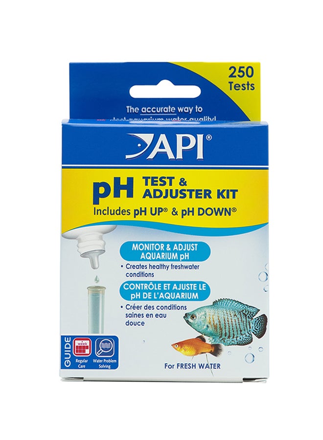 API - Ph Fresh Water Aquarium Test And Adjuster 250 Count Multicolour - Image 1