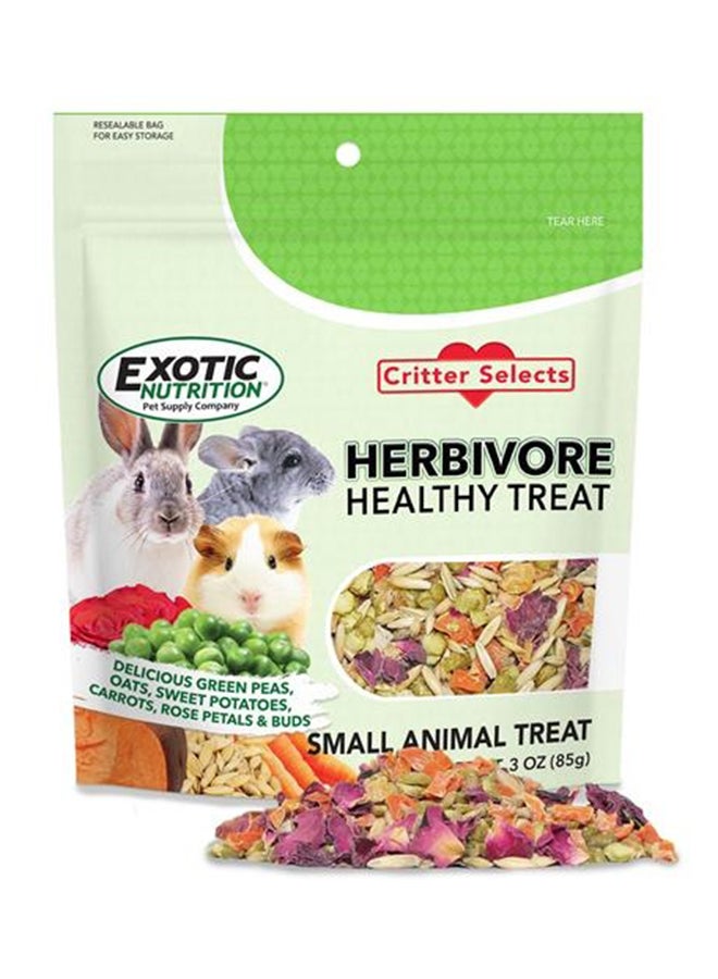 EXOTIC NUTRITION Herbivore Healthy Treat  3oz 