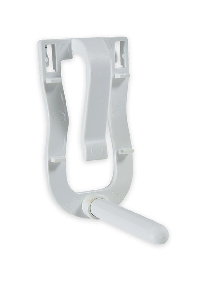 زولوكس حامل لوحدة إطعام الطيور المنزلية. أبيض 8.5سم