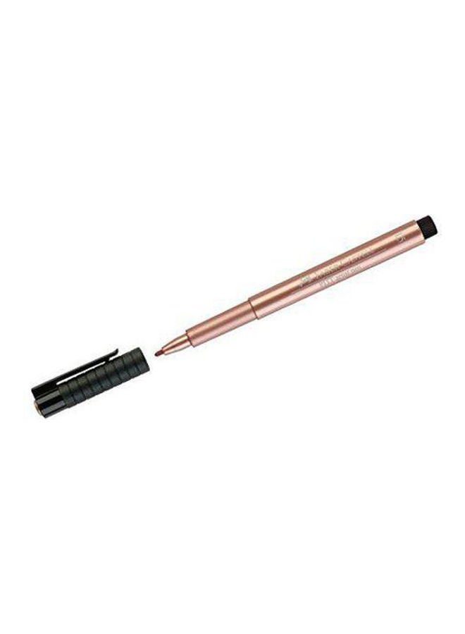 India Ink Pitt Artist  Pen  1.5 Gold