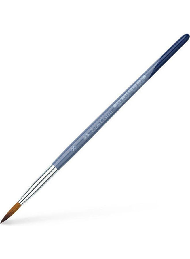Round Brush, Size 8 Grey