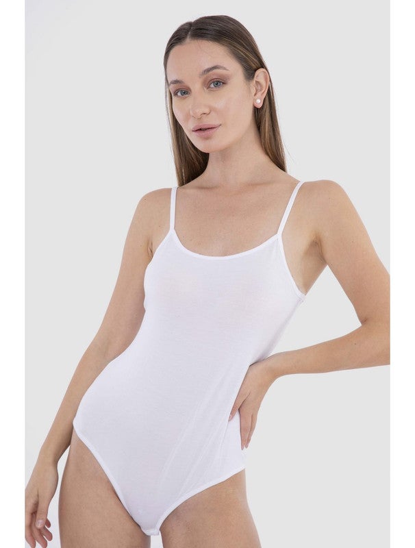 Carina Body Suit Cami White  - Image 2