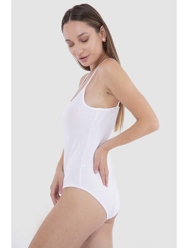 Carina Body Suit Cami White  - Image 3