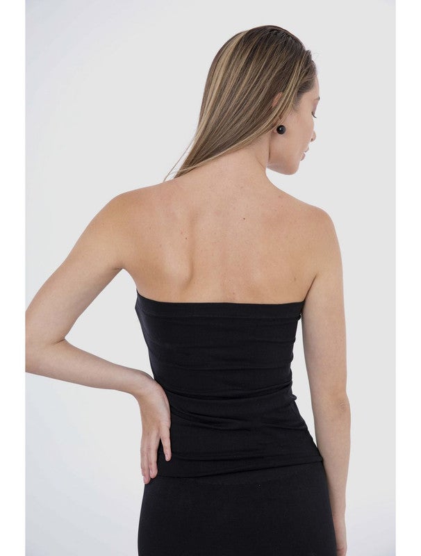 Carina Tube Top Long-N Black  - Image 3