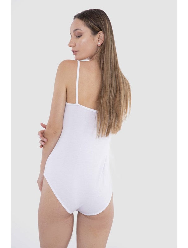 Carina Body Suit Cami White  - Image 4