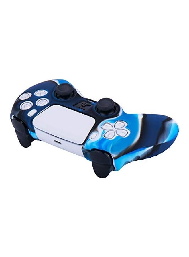 Silicone Cover Skin Case For Sony PS5 Controller With Thumb Grips - Image 4