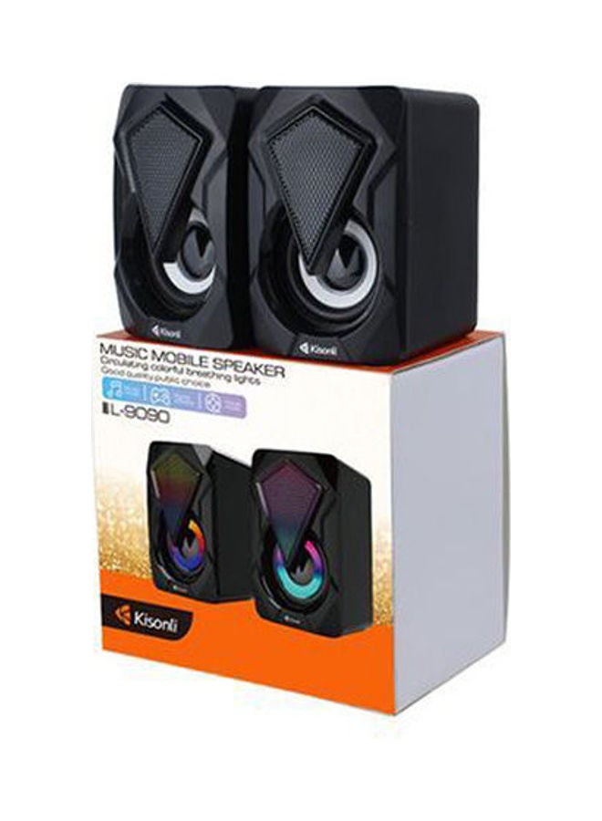 Kisonli - PC Wired Speaker Black - Image 1