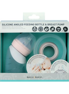 Marcus & Marcus Silicone Breast Pump And Feeding Set  - Image 1