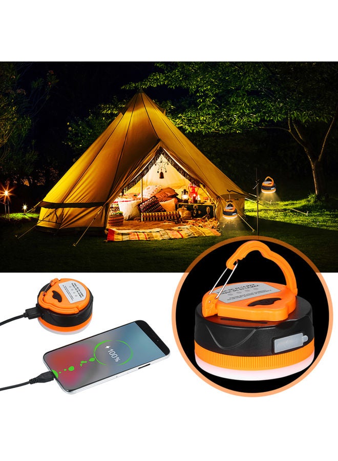فانوس تخييم قابل لإعادة الشحن ومزود بمنفذ USB أبيض  - Image 5