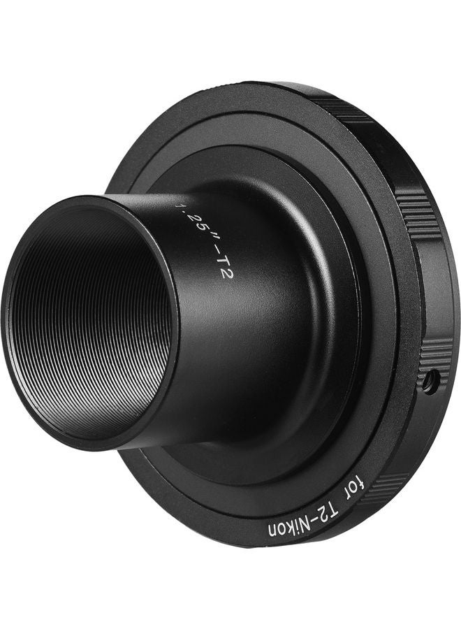 1.25-T2 Camera Telescope Adapter Ring For Nikon DSLR Camera Black  - Image 3