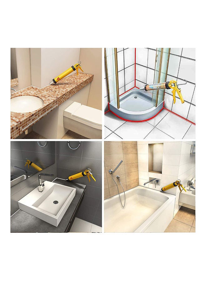 سيكا مانع تسرب سيكاسيل 117 من السيليكون الصحي المضاد للفطريات أبيض 280ملليلتر - Image 3