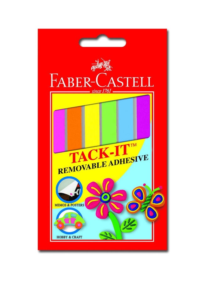 Tack-It  Removable Adhesive Colour  50 Gm Multicolour - v1627424163/N49540578A_2