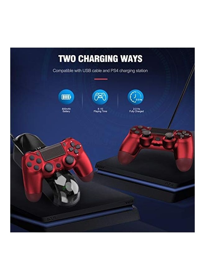 Wireless Controller For PS4 DualShock 4/Pro/Slim Console With Headset - Image 5