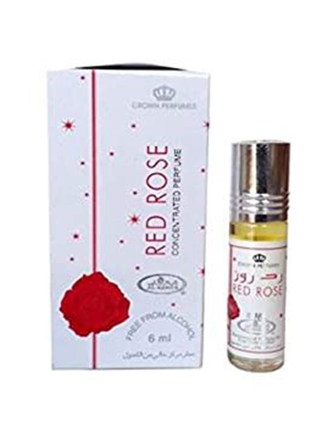 Al Rehab 3-Piece Red Rose Concentrated Perfume 6ml  - Image 2