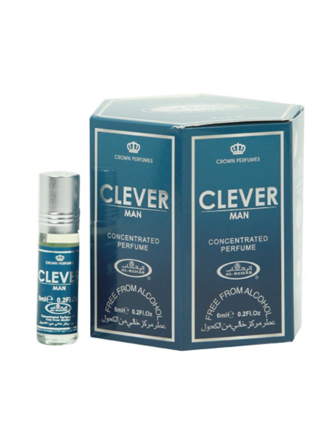 Al Rehab 6-Piece Clever Man Concentrated Perfume 6ml  - Image 2