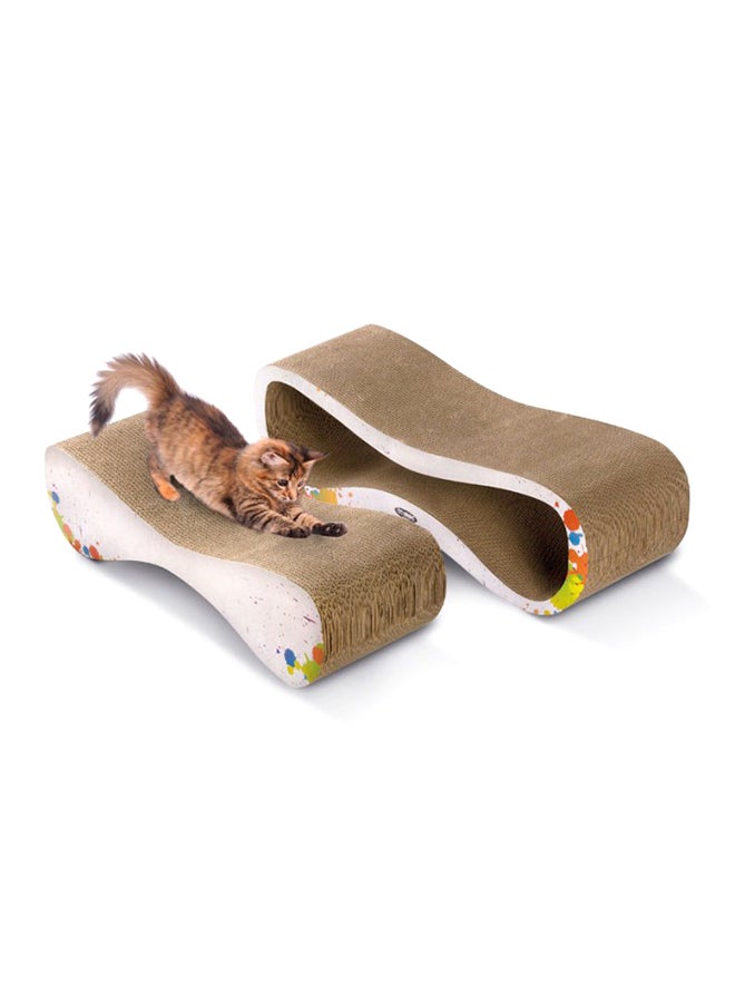 IMAC Minou Scratch Post with Catnip Brown  - Image 1