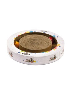 Matisse Scratch Post with Catnip Brown