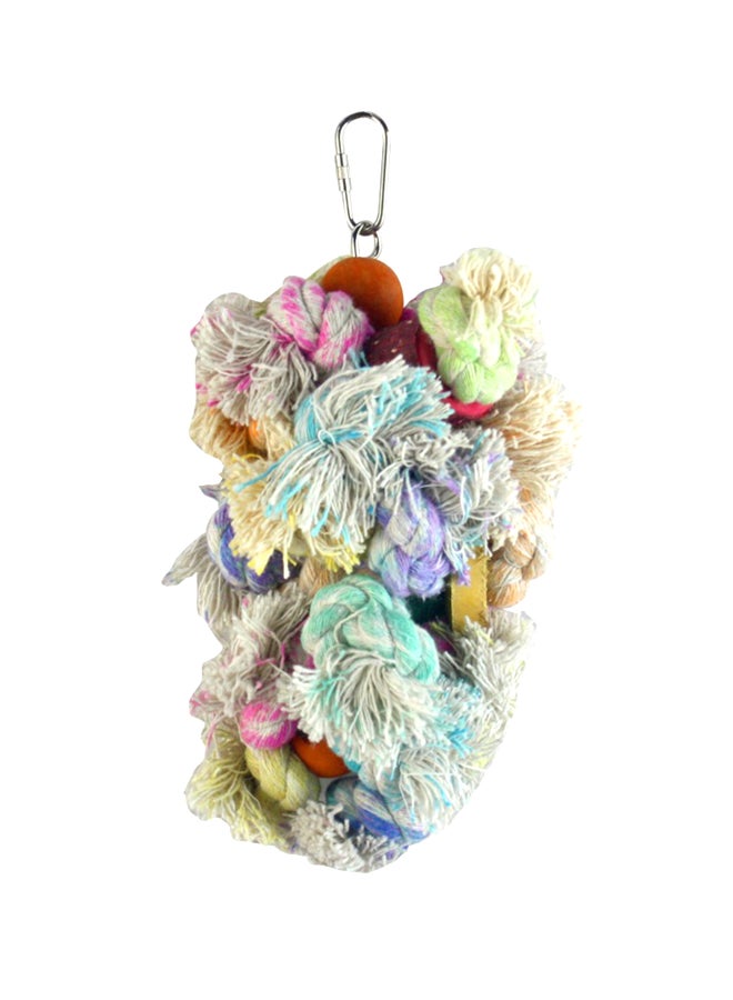 بادو لعبة للطيور طبيعية ونظيفة متعدد الألوان