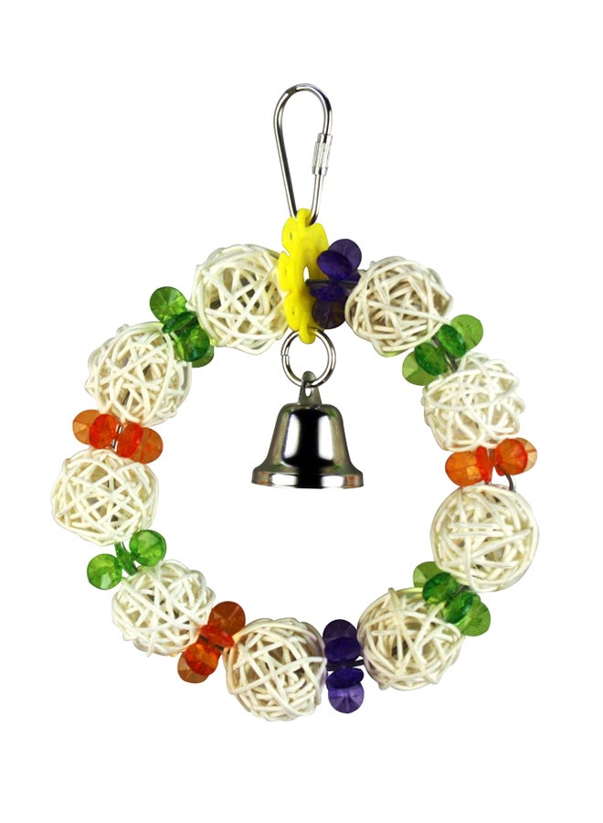 Natural and Clean Round Bird Toy Assorted