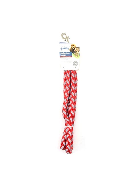 Dog Reflective Leash Red