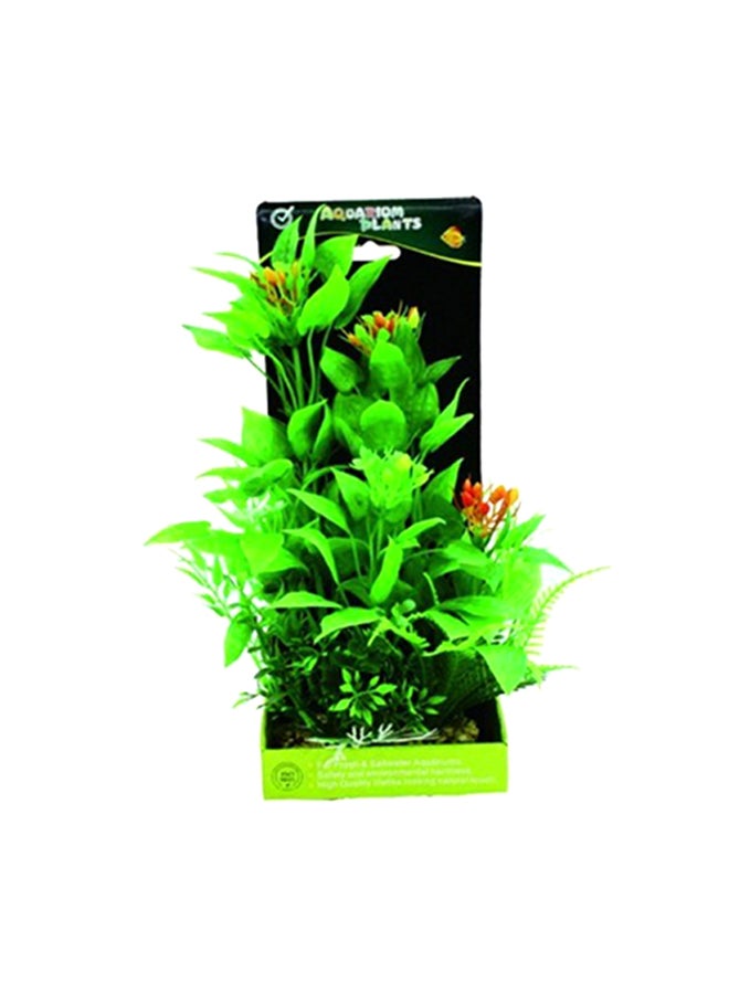 Aquarium Decoration  Artificial Plant Green
