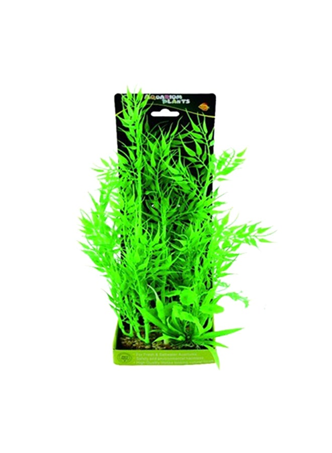 نبات صناعي لتزيين حوض الأسماك أخضر