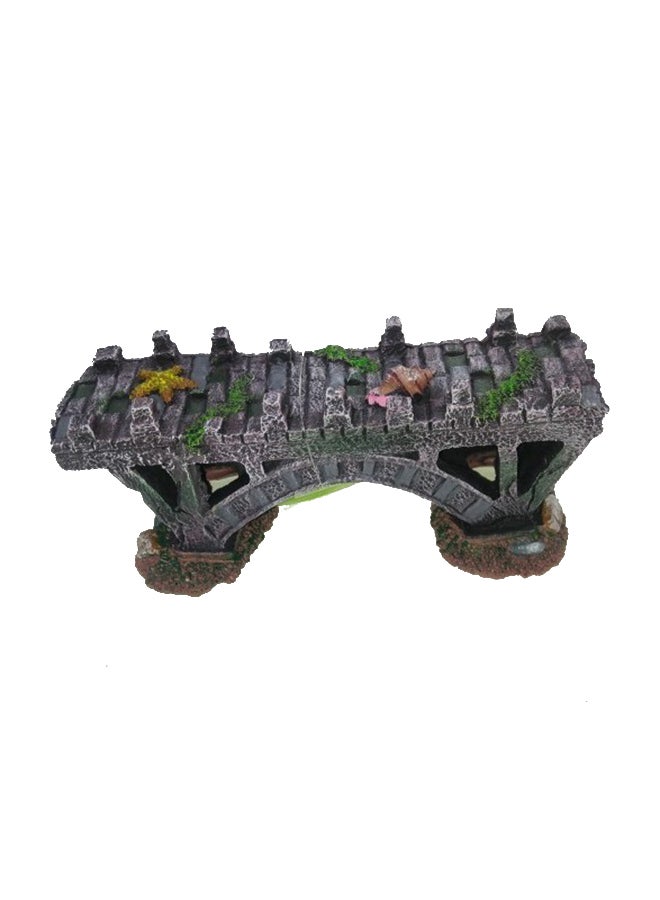 زينة لأحواض السمك أسود