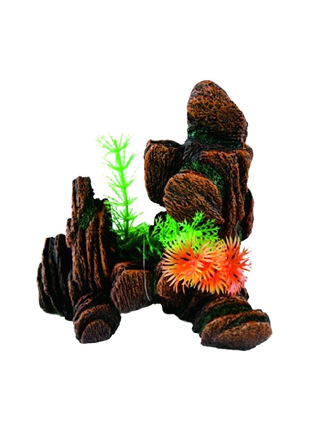 زينة حوض السمك نبات صناعي