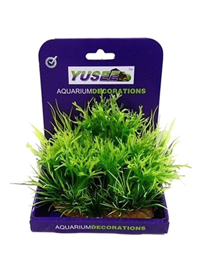 زينة حوض السمك نبات صناعي