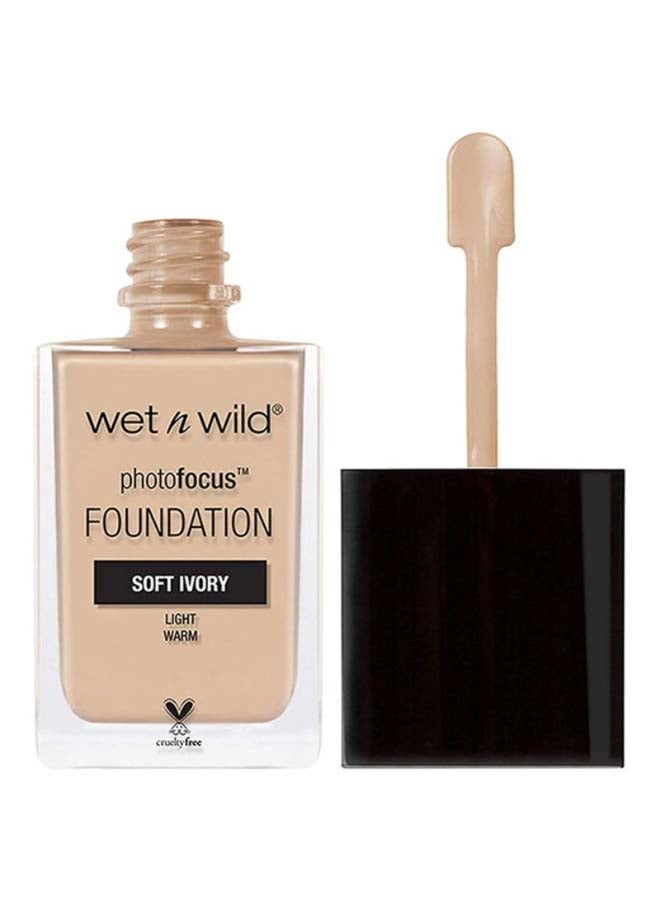 Wet N Wild Wet N Wild Photo Focus Foundation, Soft Ivory , 1 Fluid Ounce Soft Ivory  - Image 2