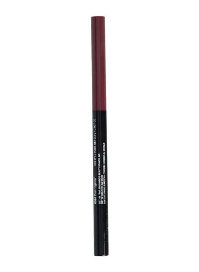 Wet N Wild Perfect Pout Gel Lip Liner 657A Plum Together - Image 2