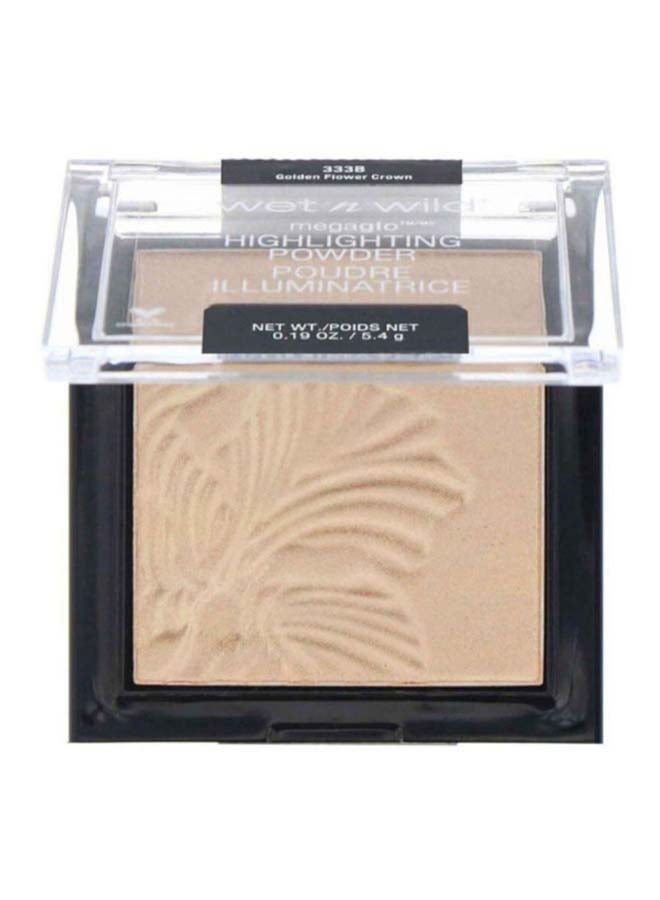 Wet N Wild - Mega Glo Highlighting Powder 333B Golden Flower Crown - Image 1