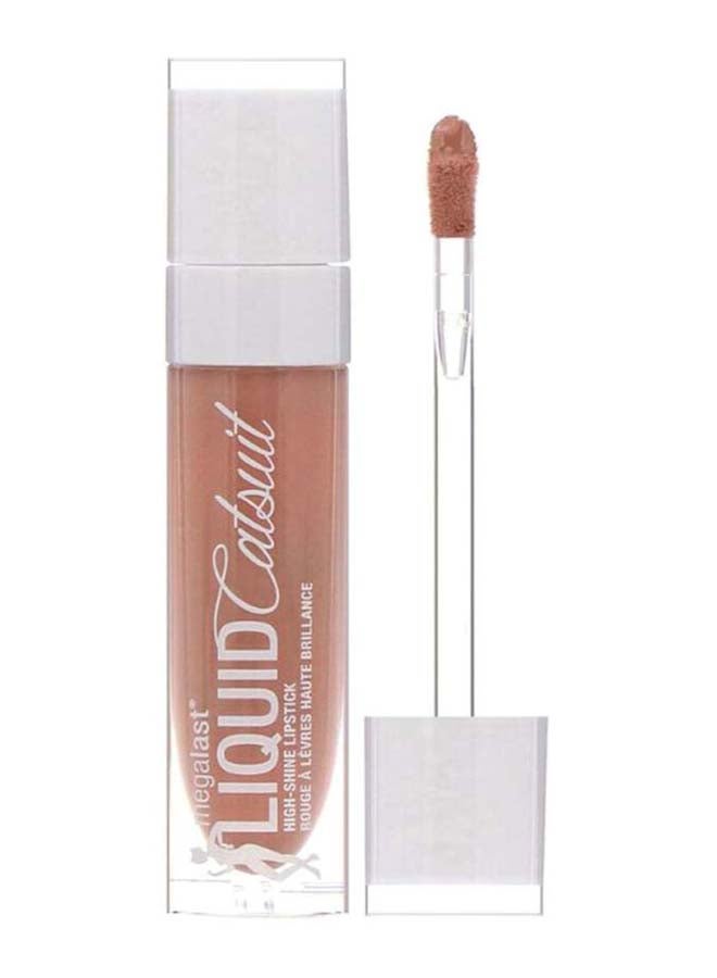 Wet N Wild Mega Last Liquid Catsuit High-Shine Lip Gloss Send Nudes  - Image 1