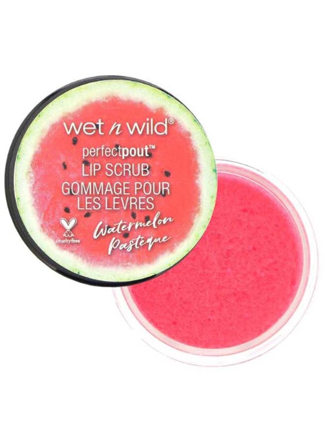 Wet N Wild Watermelon Perfect Pout Lip Scrub Pink 10grams  - Image 1