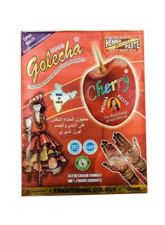 Golecha 12-Piece Henna Small Cone Red  - Image 2