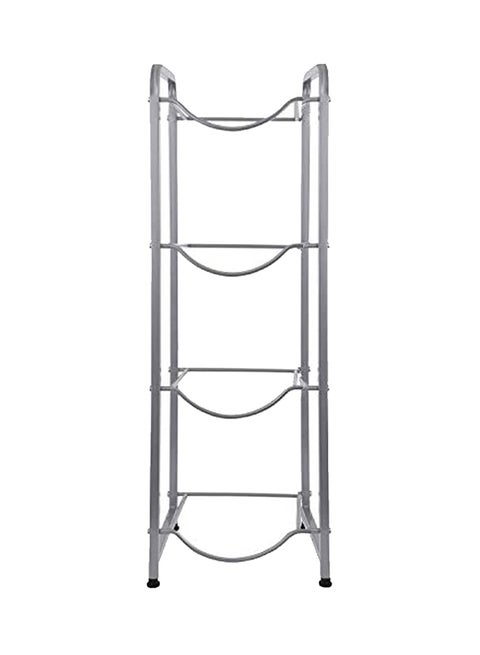 4 Tier Water Bottle Storage Rack Assorted Colour 108cm