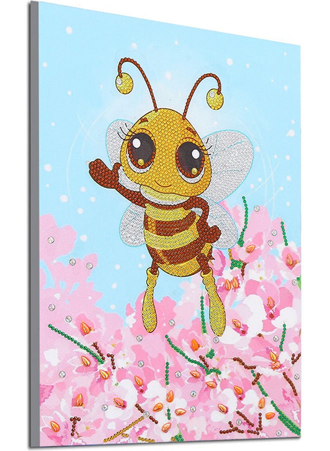 Generic - Honey Bee Pattern DIY 5D Diamond Wall Decor Multicolor - Image 1