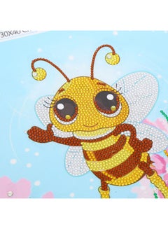 Honey Bee Pattern DIY 5D Diamond Wall Decor Multicolor