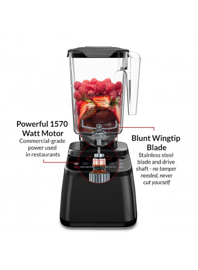 Blendtec - Blender Designer 650 1560 W D650D0401A1A-UAE1AP1 Black - Image 1